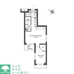 ＯＲＳＵＳ戸越銀座の物件間取画像